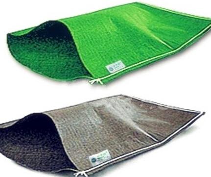 土工模袋 土工模袋 产品介绍:土工模袋由双层化纤织造型织物制成连续